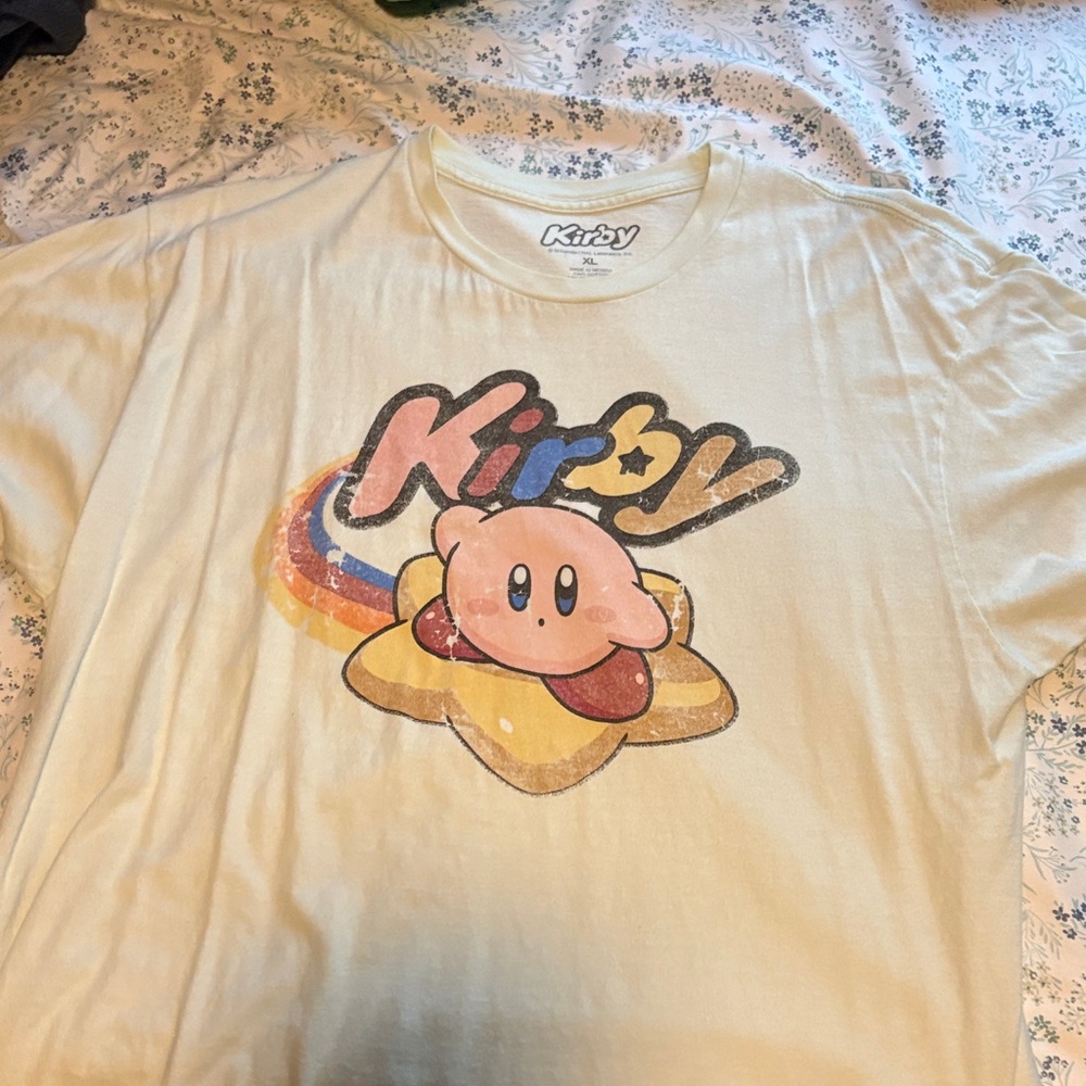 Nintendo Kirby Cream T-Shirt